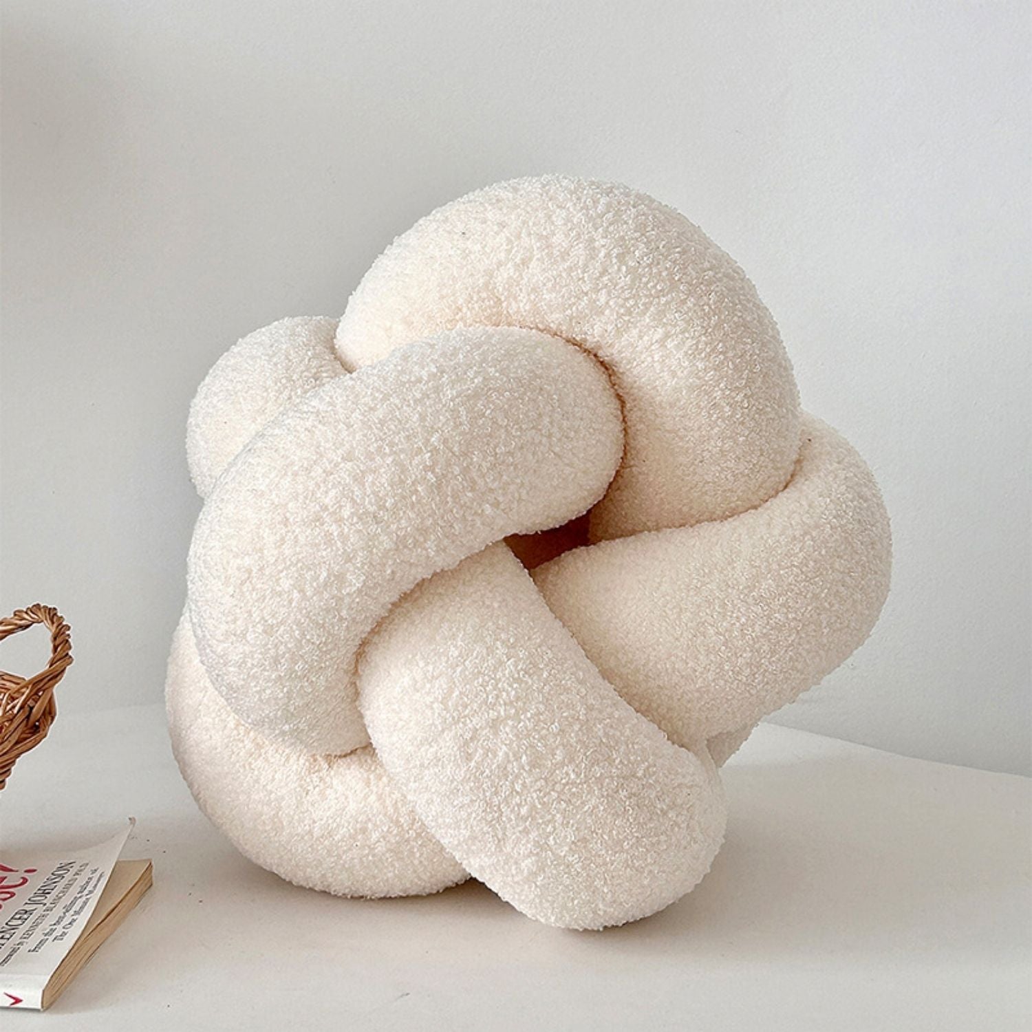 Cojín Nudo Nude Bouclé Deco