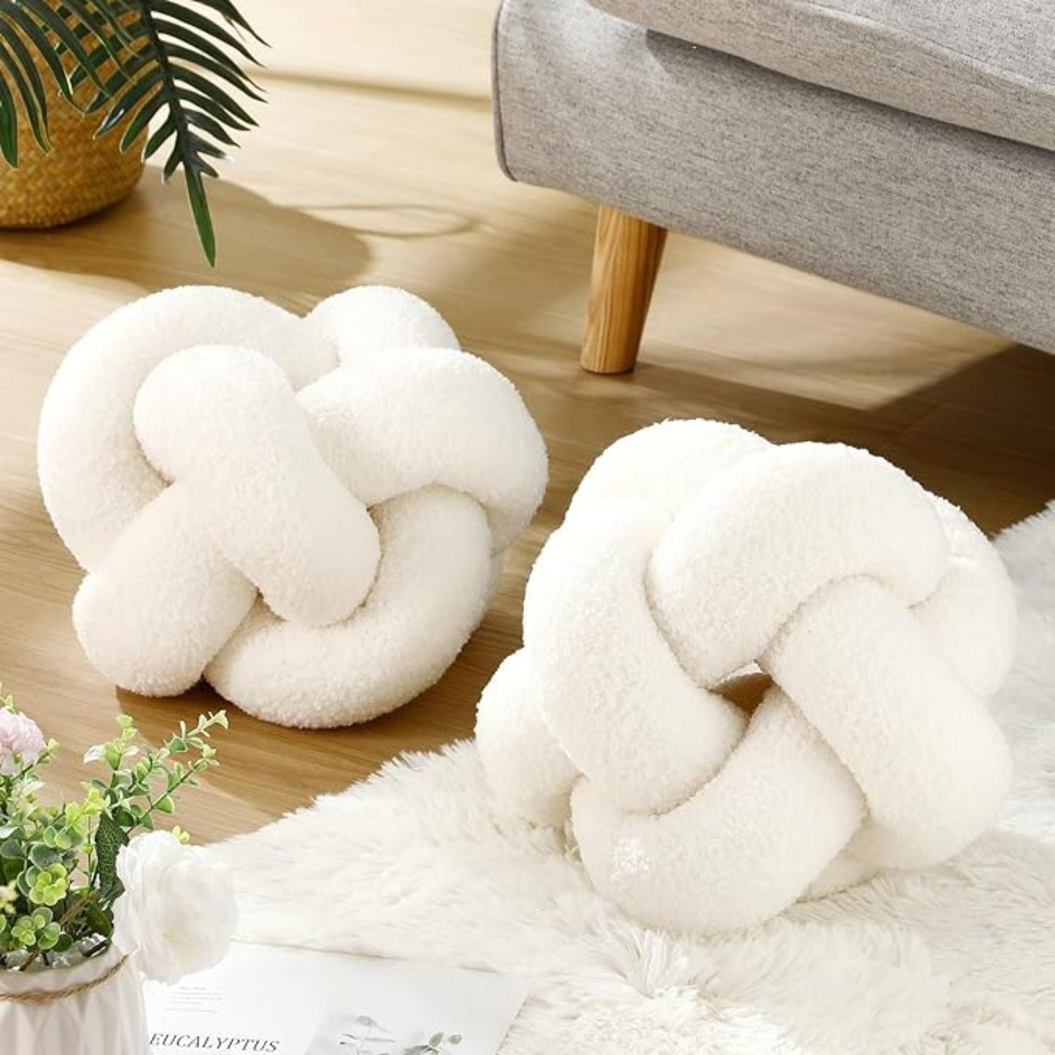 Cojín Nudo Nude Bouclé Deco