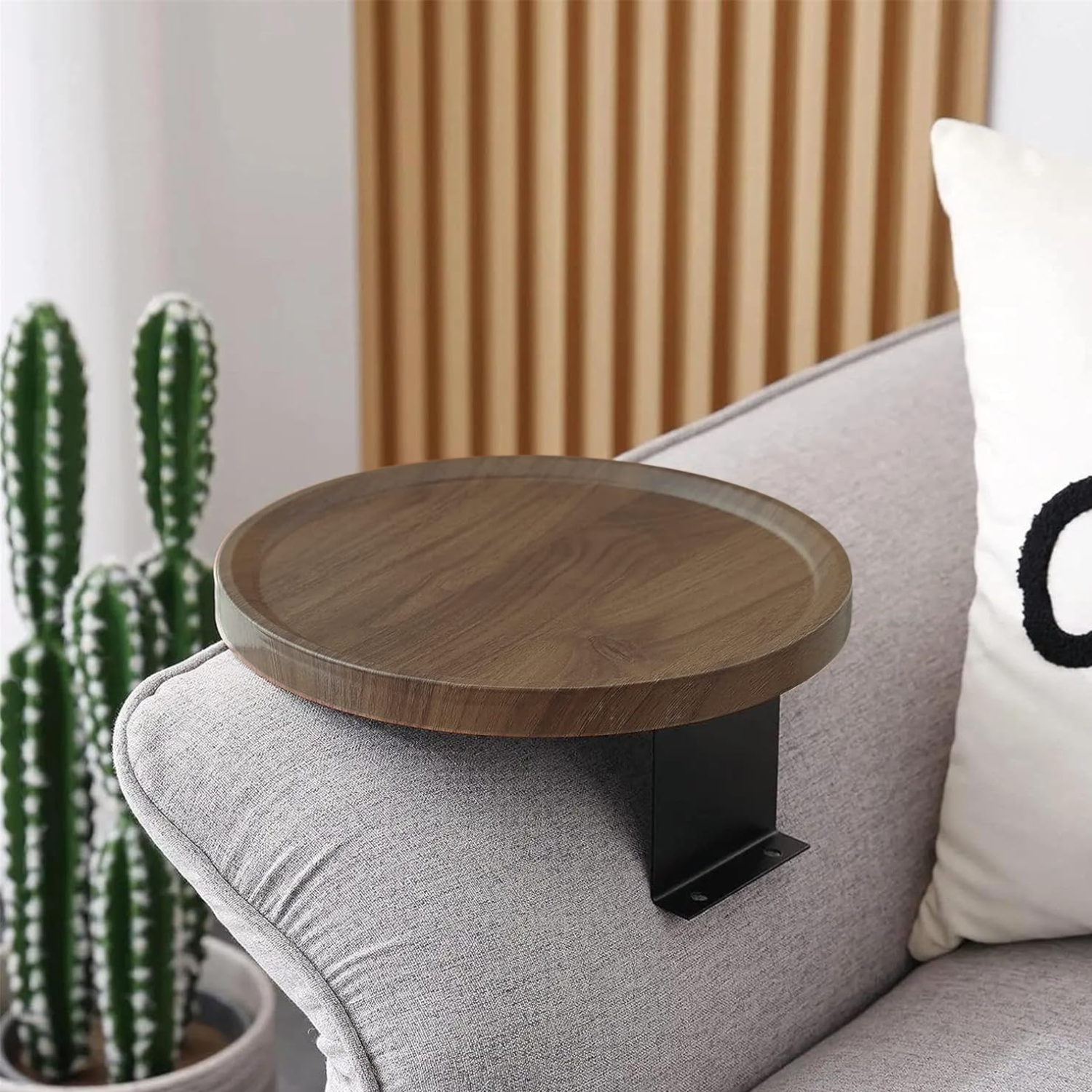 Mesa Para Sofá Café Redonda