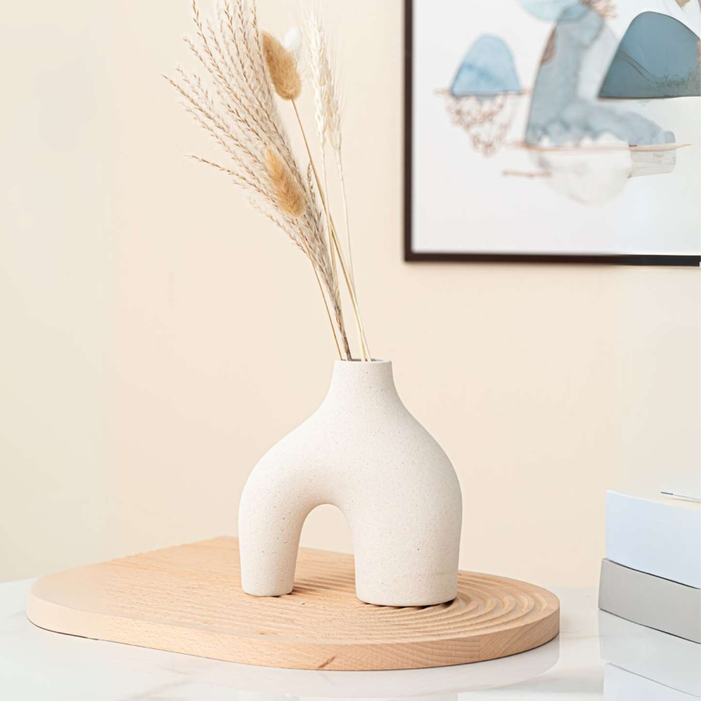 Set 3 Floreros Cerámica Nórdicos