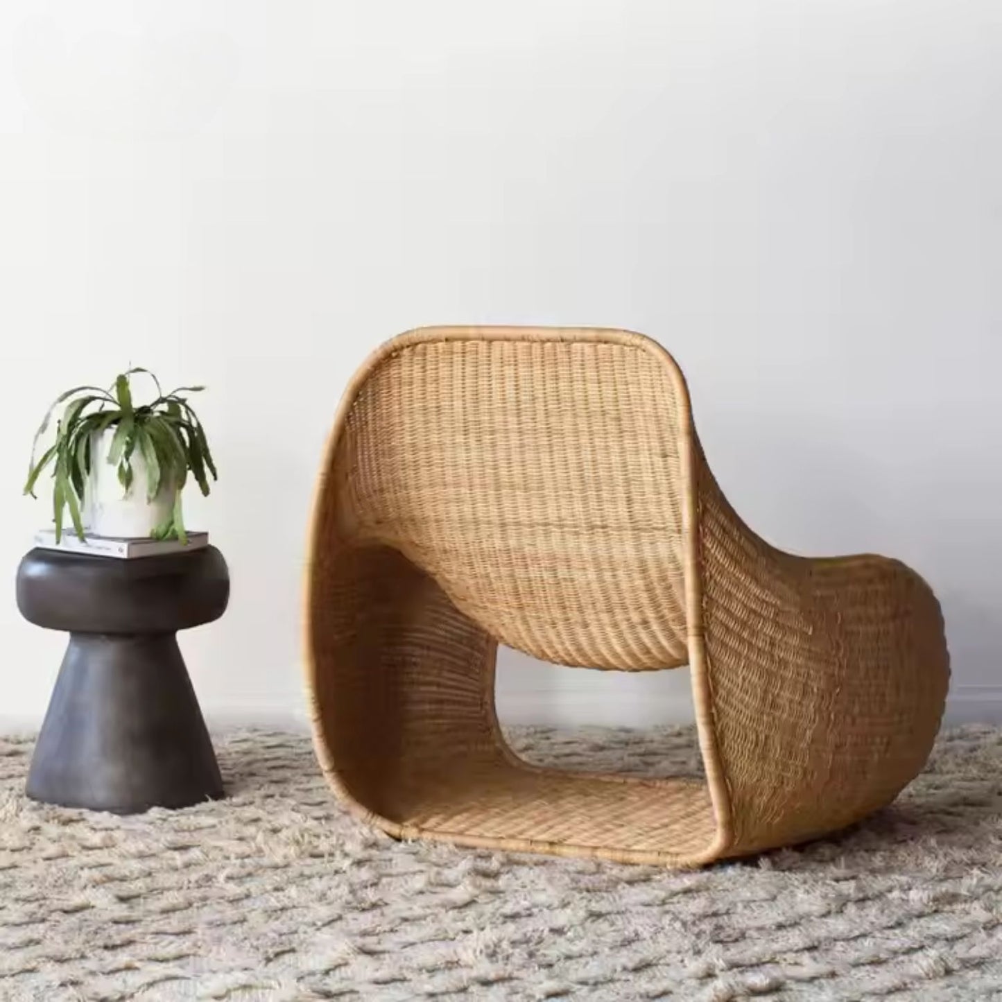 Poltrona Terraza y Balcon Ratan Minimalista