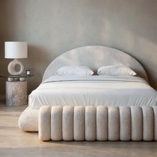 Banqueta Deco Acolchado Sherpa