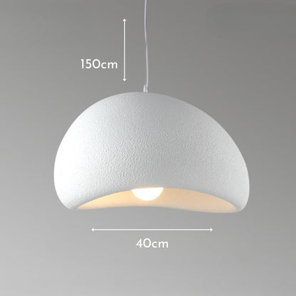 Lampara de Techo Wabi Sabi Crema 40cm