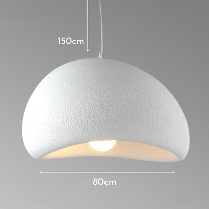 Lampara de Techo Wabi Sabi Crema 80cm