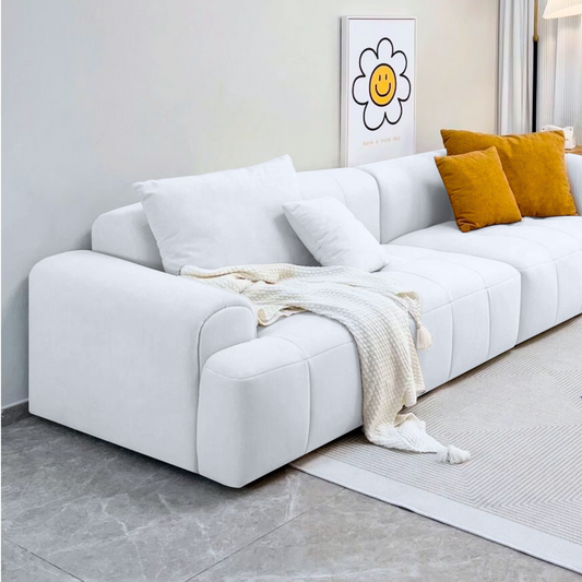 PREVENTA - Sofa Seccional Moderno Blanco Lounge 305cm