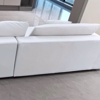 Sofa Seccional Moderno Blanco Lounge 305cm