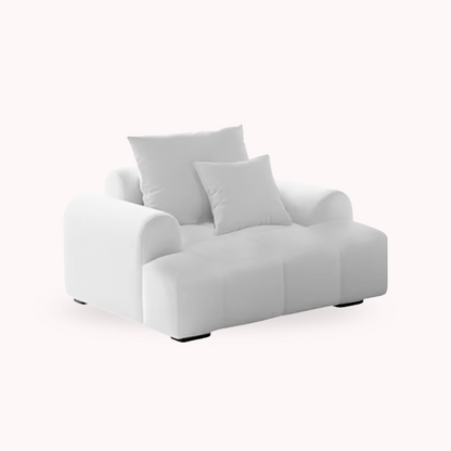 PREVENTA - Sofa Moderno Poltrona Blanco Lounge