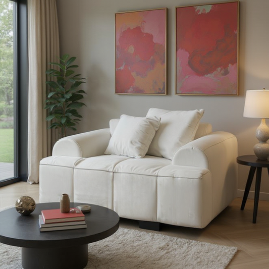 Sofa Moderno Poltrona Blanco Lounge