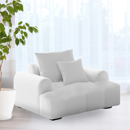 Sofa Moderno Poltrona Blanco Lounge