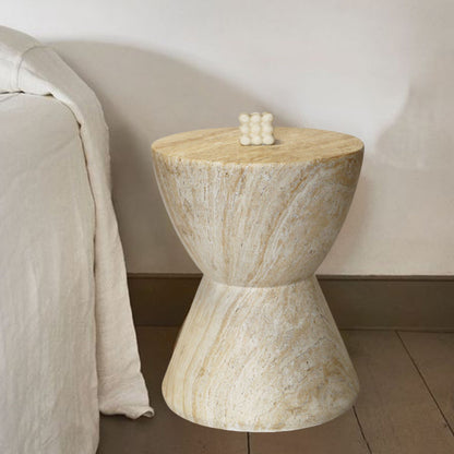PREVENTA - Mesa Lateral Estilo Piedra Cáliz
