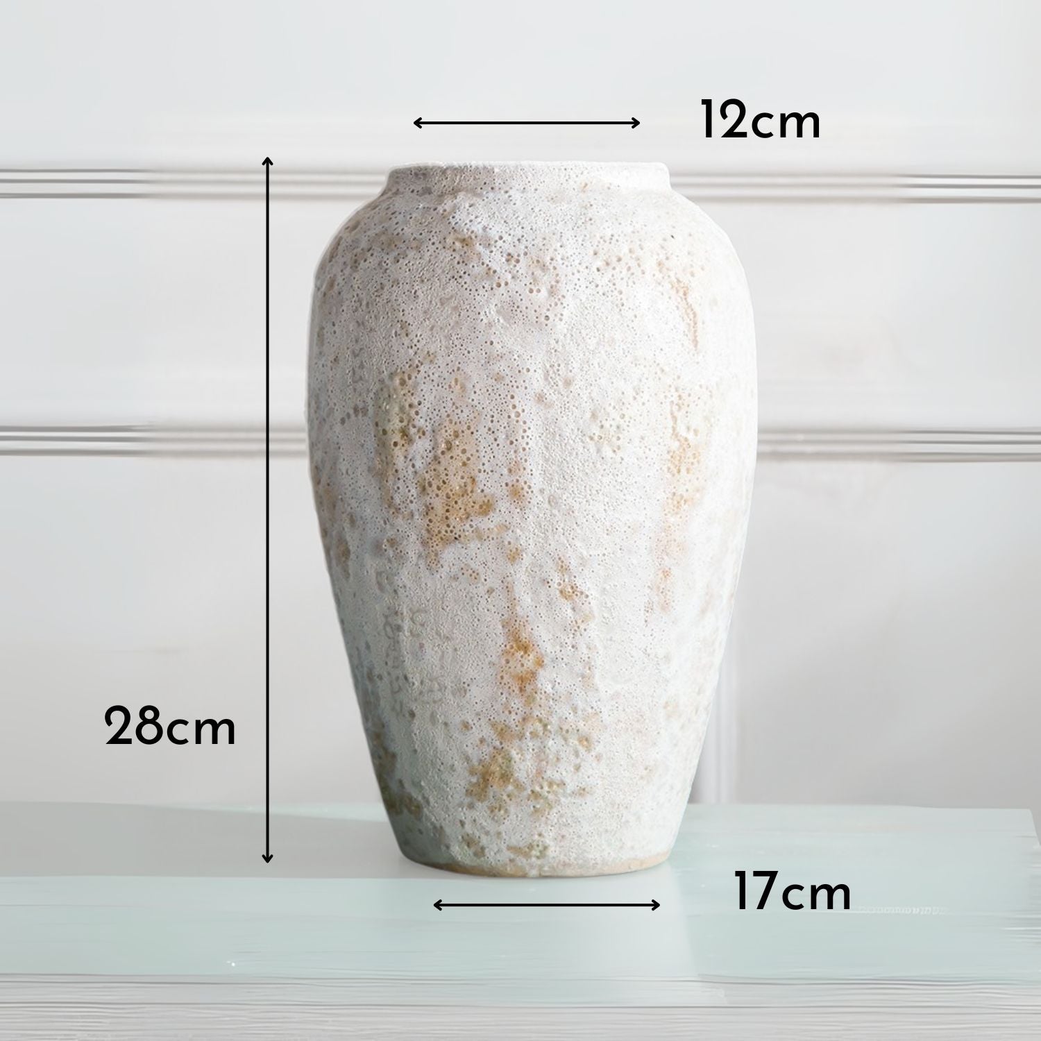 Macetero Jarron Ceramica Artesanal Mediano