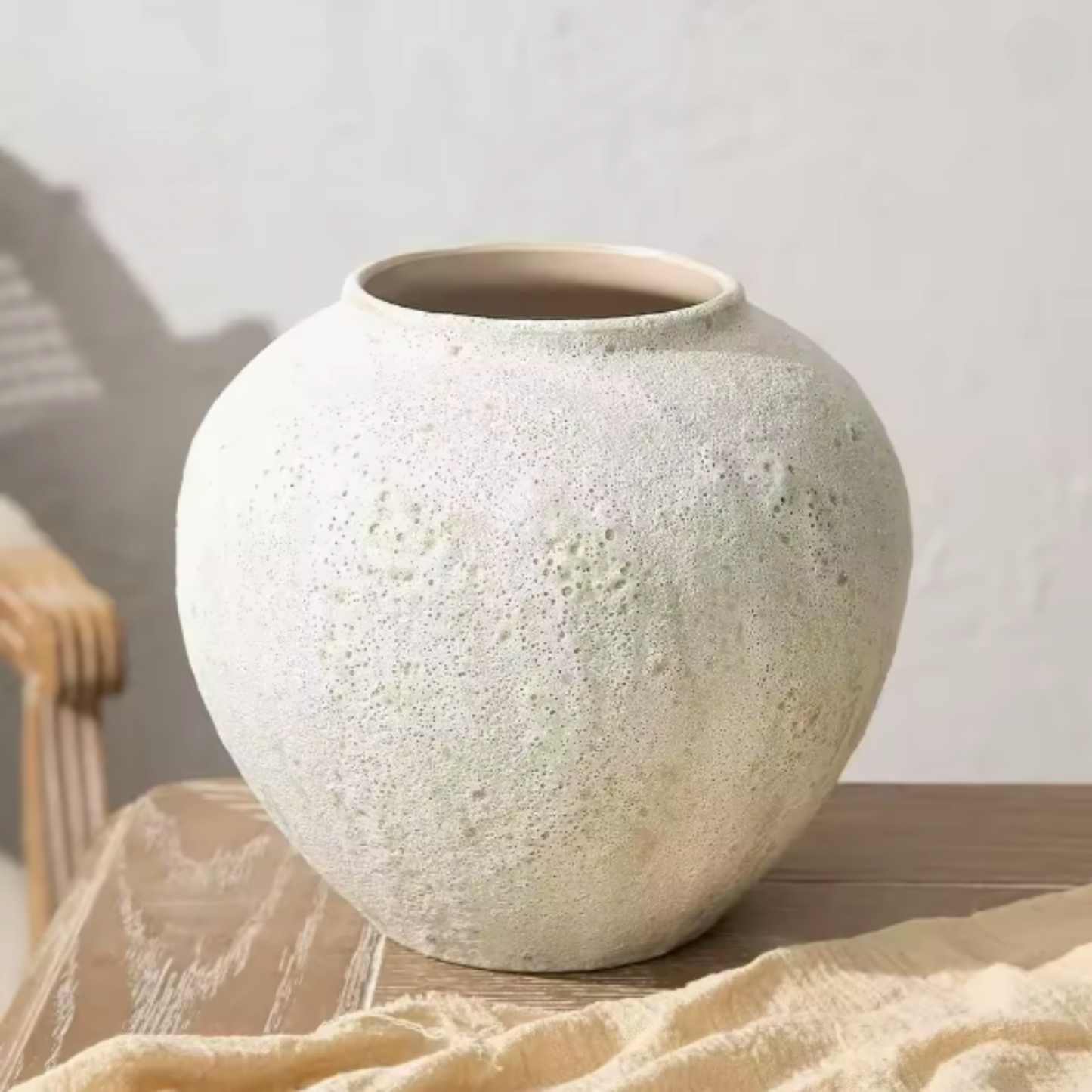 PREVENTA - Macetero Jarron Ceramica Artesanal