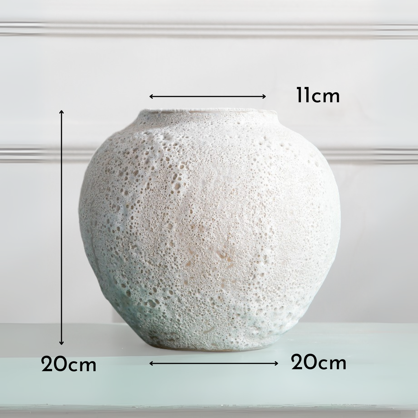 Macetero Jarron Ceramica Artesanal Pequeño