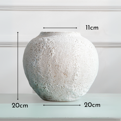 Macetero Jarron Ceramica Artesanal Pequeño