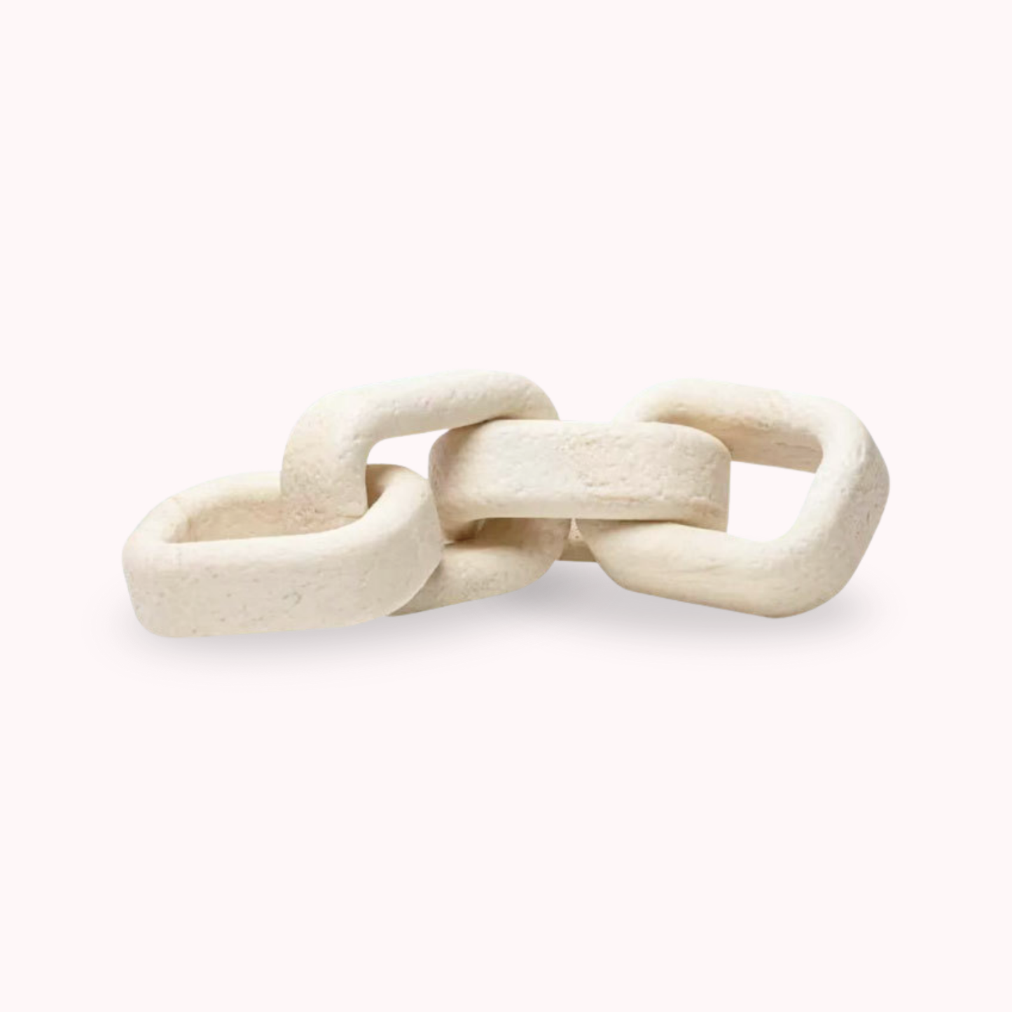 PREVENTA - Eslabones Decorativos Adorno Cadena Beige