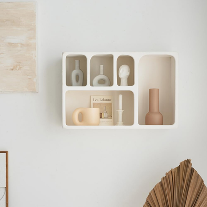 PREVENTA - Repisa Organizador Geométrico Bogen Marfil