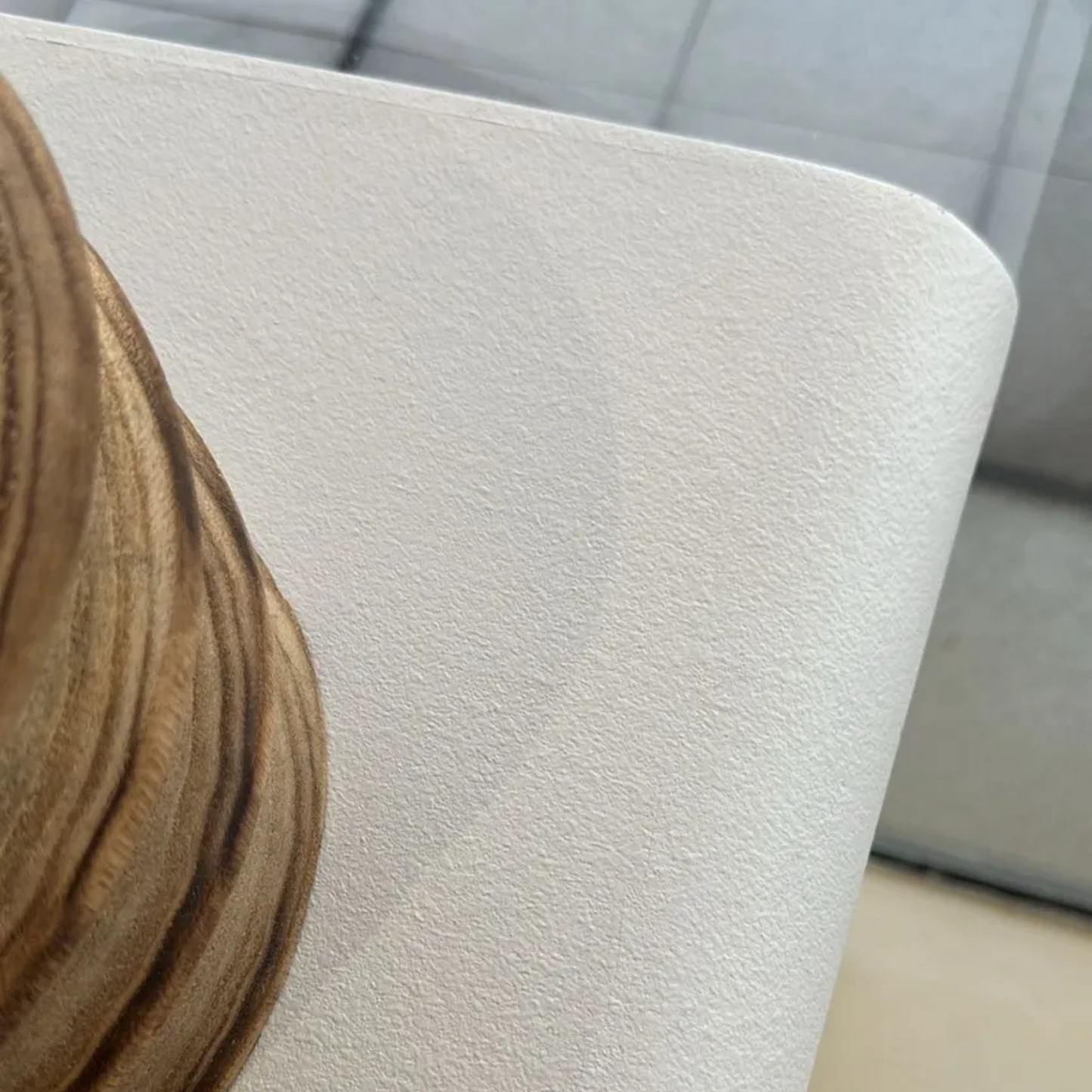 PREVENTA- Aparador Organizador Geométrico Bogen Marfil Mediano