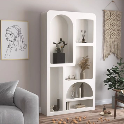 PREVENTA - Estante Organizador Geométrico Bogen Marfil Grande