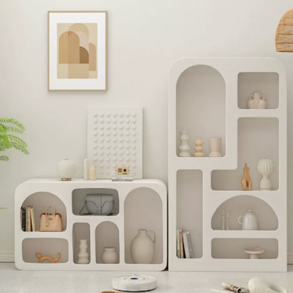 PREVENTA - Estante Organizador Geométrico Bogen Marfil Grande