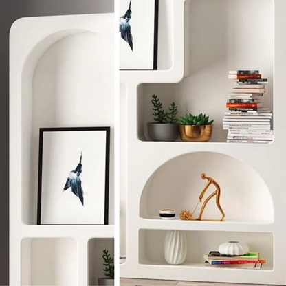 PREVENTA - Estante Organizador Geométrico Bogen Marfil Grande