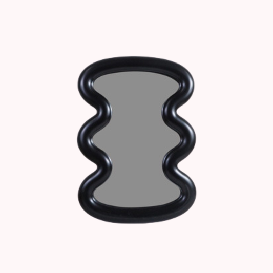 Espejo de Tocador Ondas Negro