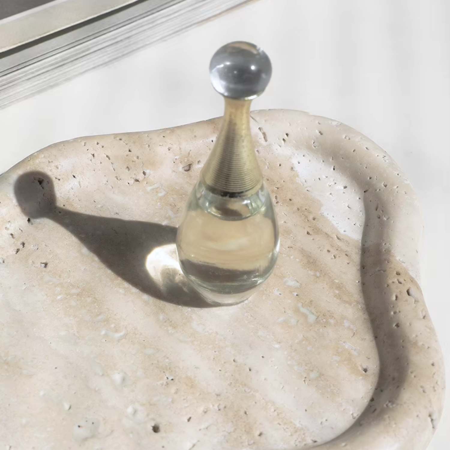 Bandeja de Piedra Irregular Cloud Travertino