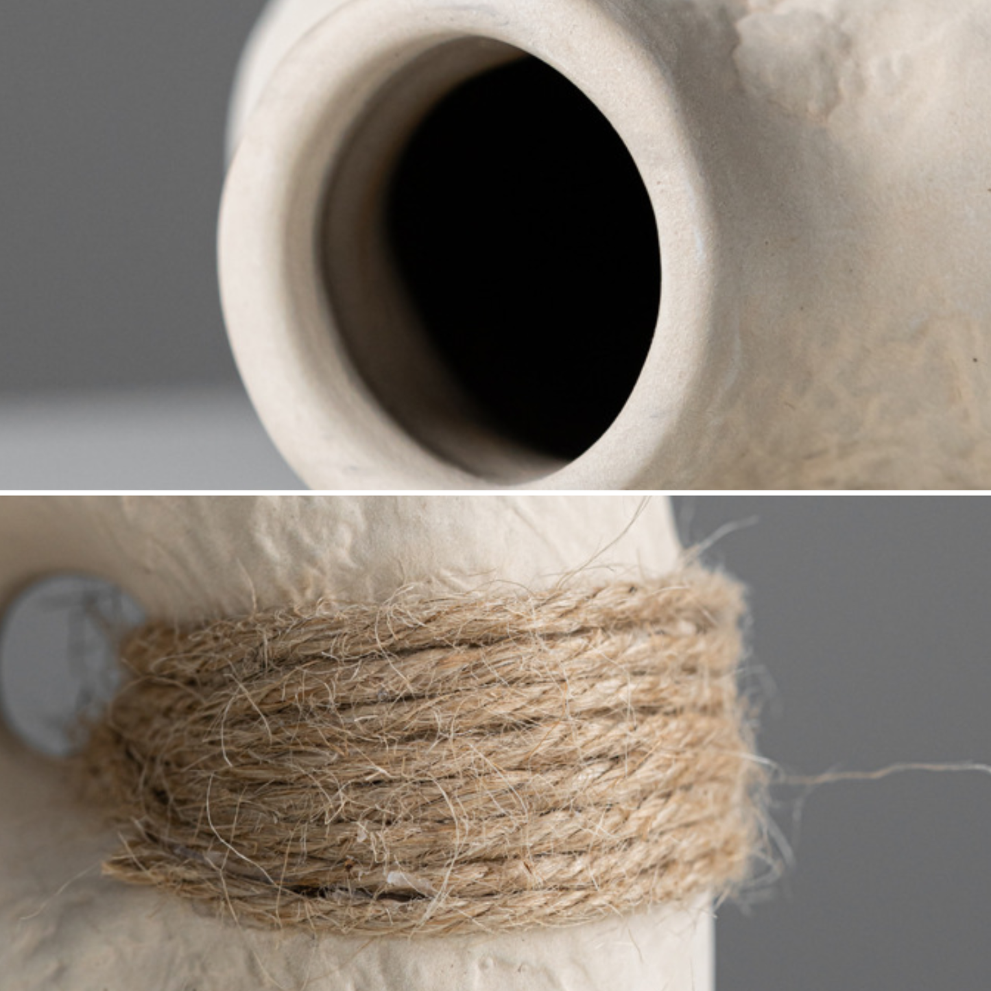 PREVENTA - Set 3 Floreros Cerámica Eco Terra