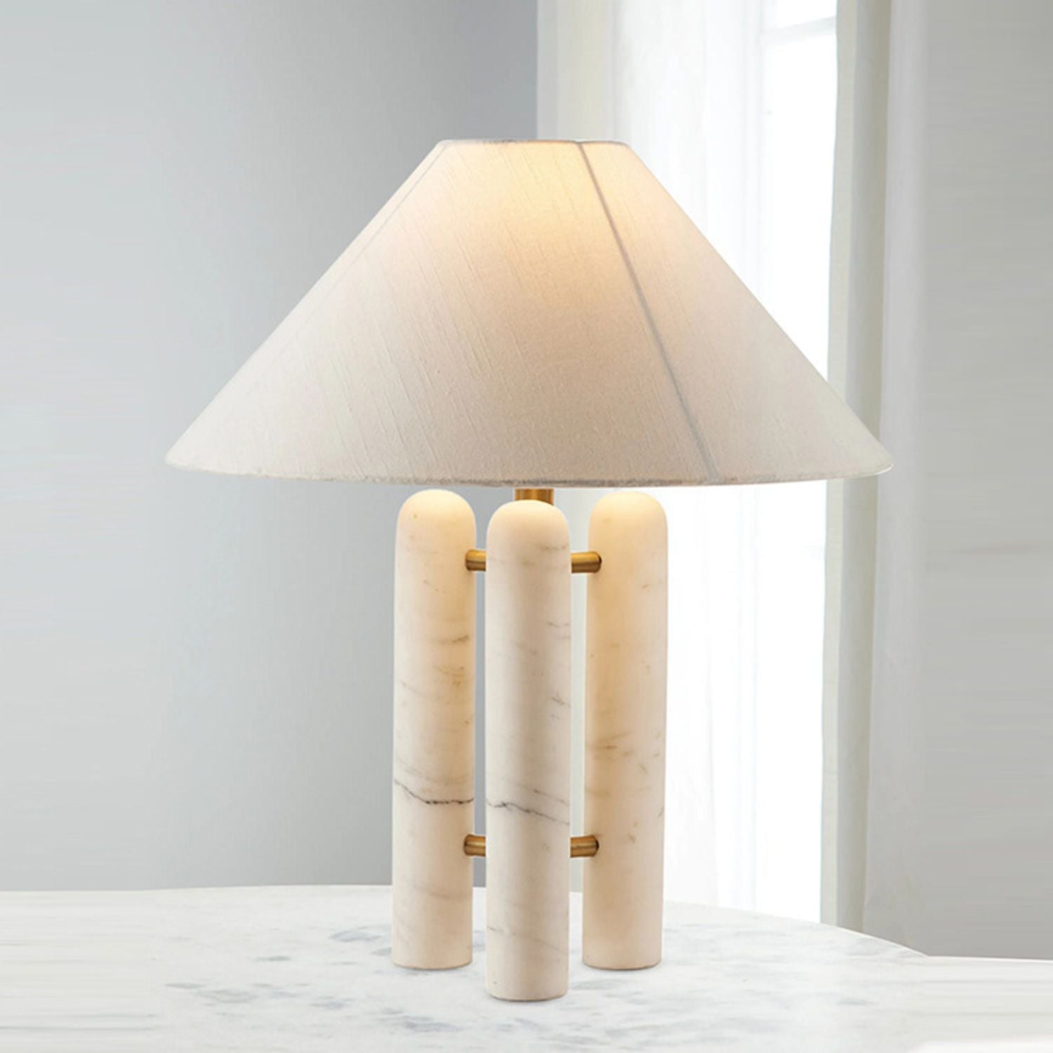 PREVENTA - Lámpara de Mesa Mármol Nordic Stone