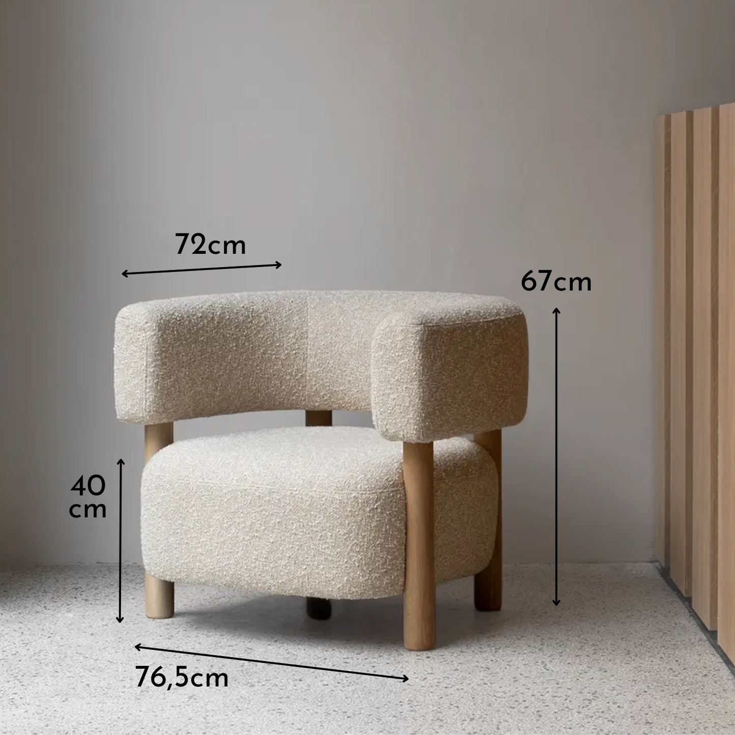 PREVENTA - Sofa Poltrona Nordic Oslo Boucle