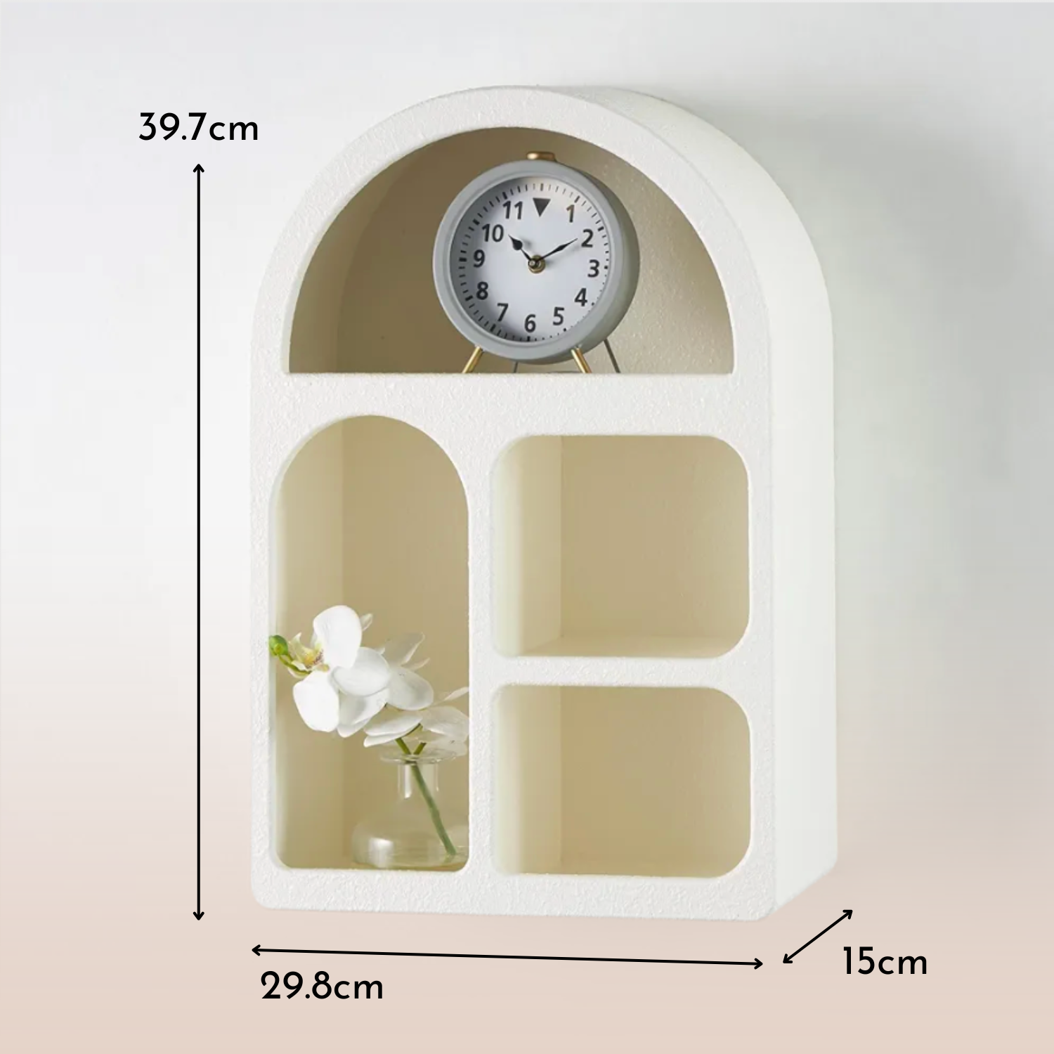 Estante Escandinavo Ivory Arch Small