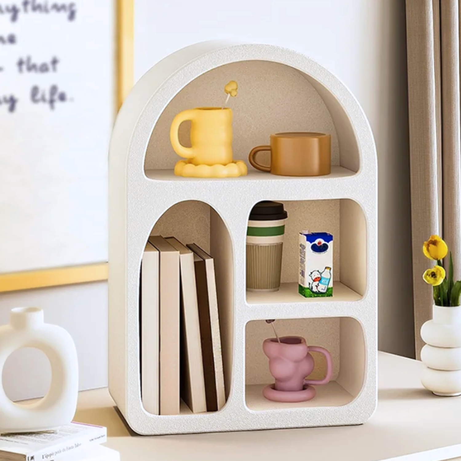 Estante Escandinavo Ivory Arch Medium