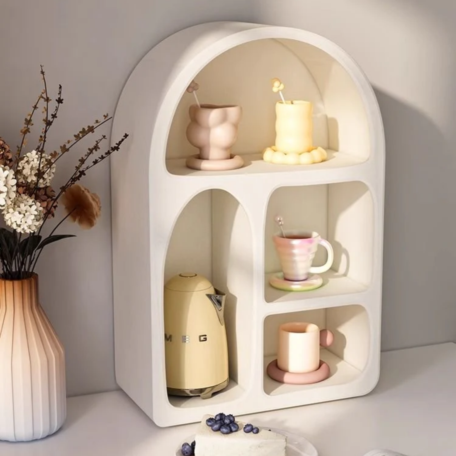 Estante Escandinavo Ivory Arch Medium
