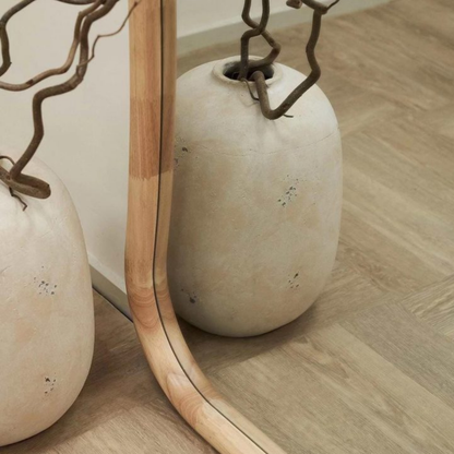 PREVENTA - Espejo Irregular Cuerpo Entero Madera Color Abedul 200x100cm