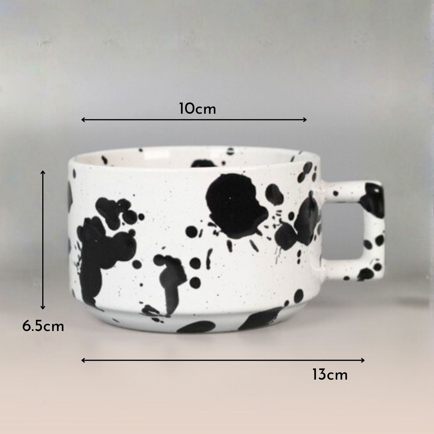 Taza de Cerámica Cow Paint 250ml