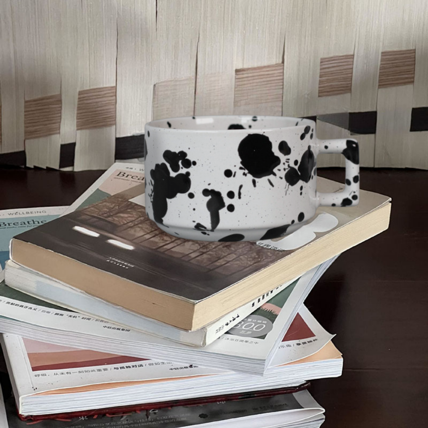 PREVENTA - Taza de Cerámica Cow Paint 250ml