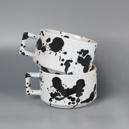 PREVENTA - Taza de Cerámica Cow Paint 250ml