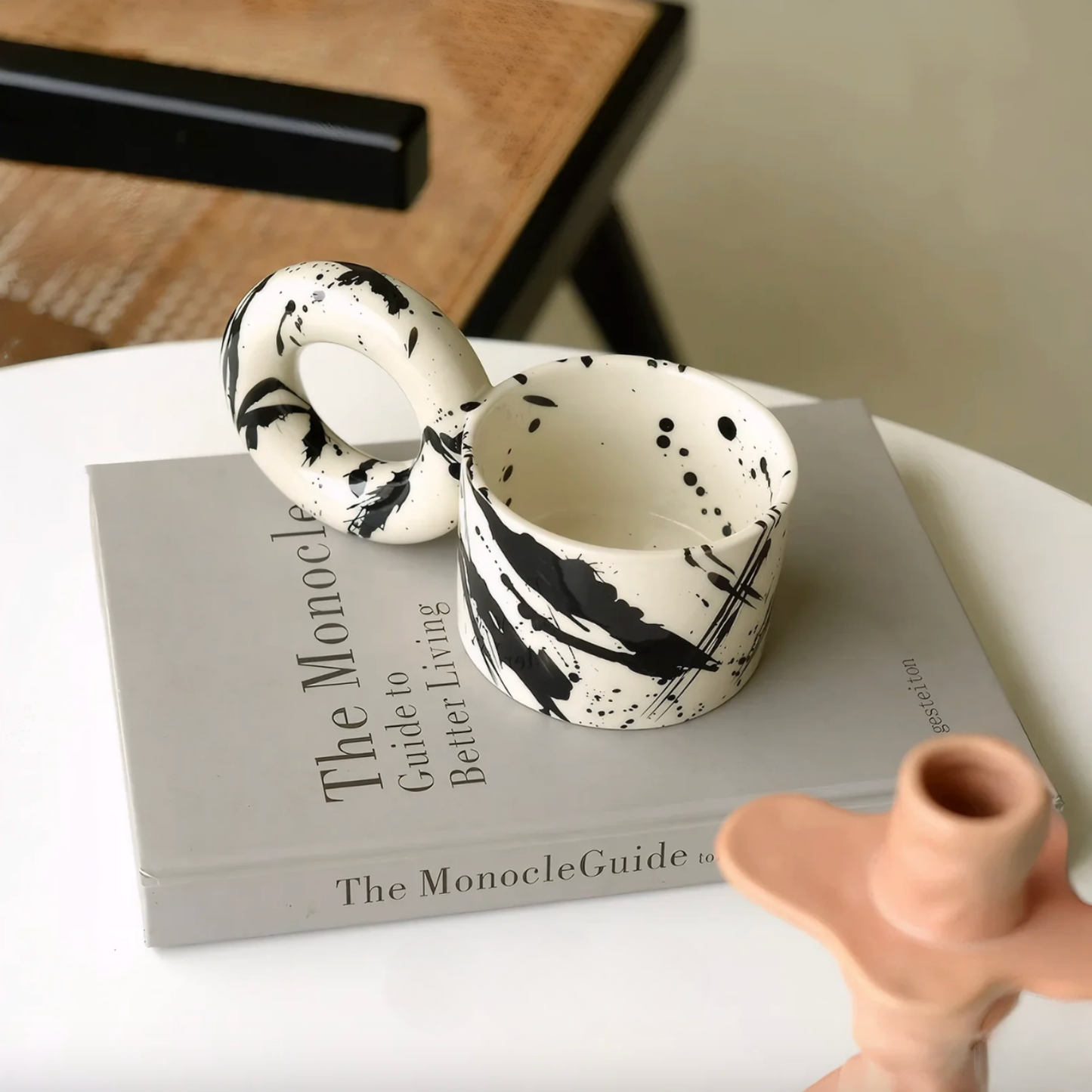 PREVENTA - Tazon Mug Cerámica Tinta Donuts 350ml