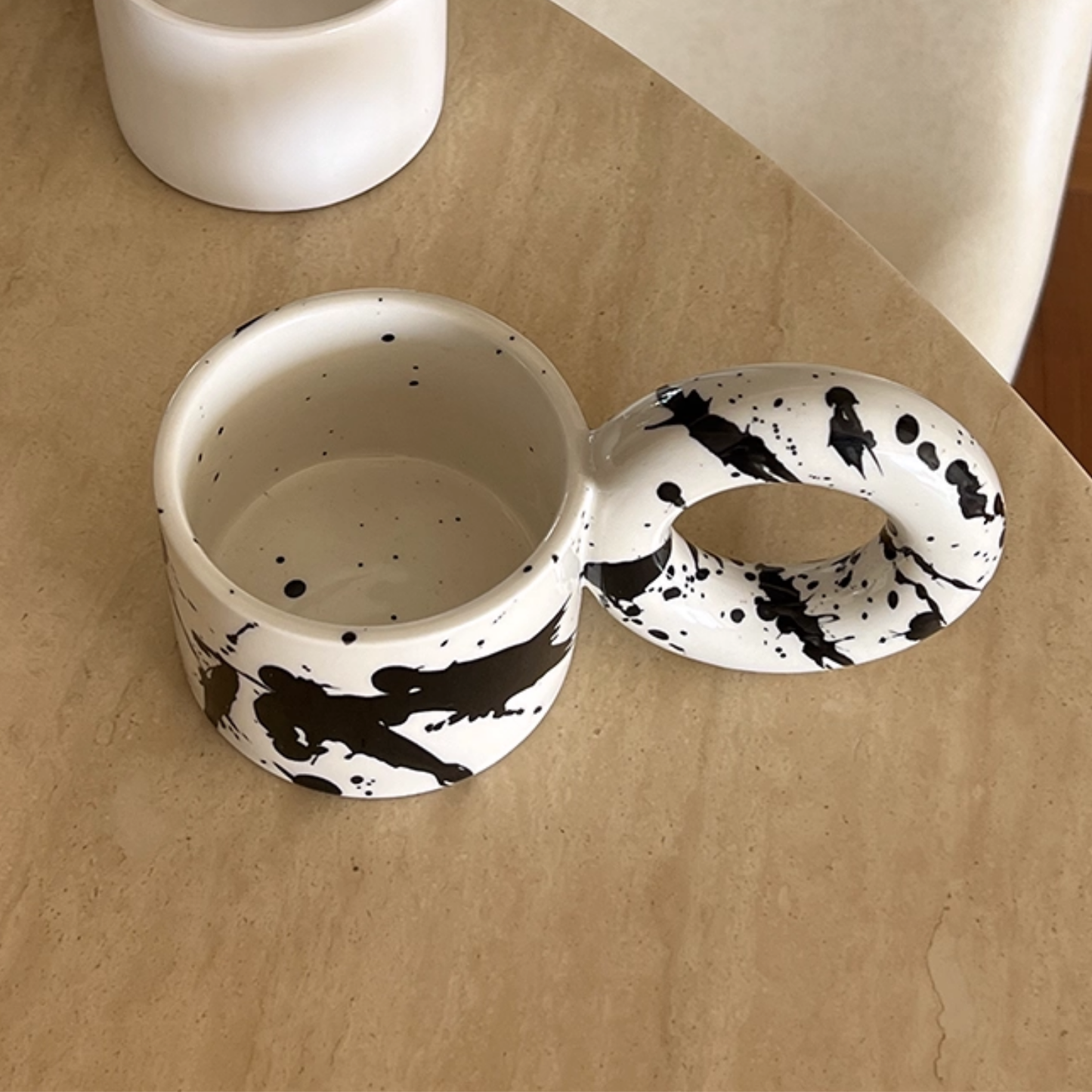 PREVENTA - Tazon Mug Cerámica Tinta Donuts 350ml