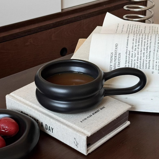 PREVENTA - Taza de Cerámica Bubba Dark 250 ml