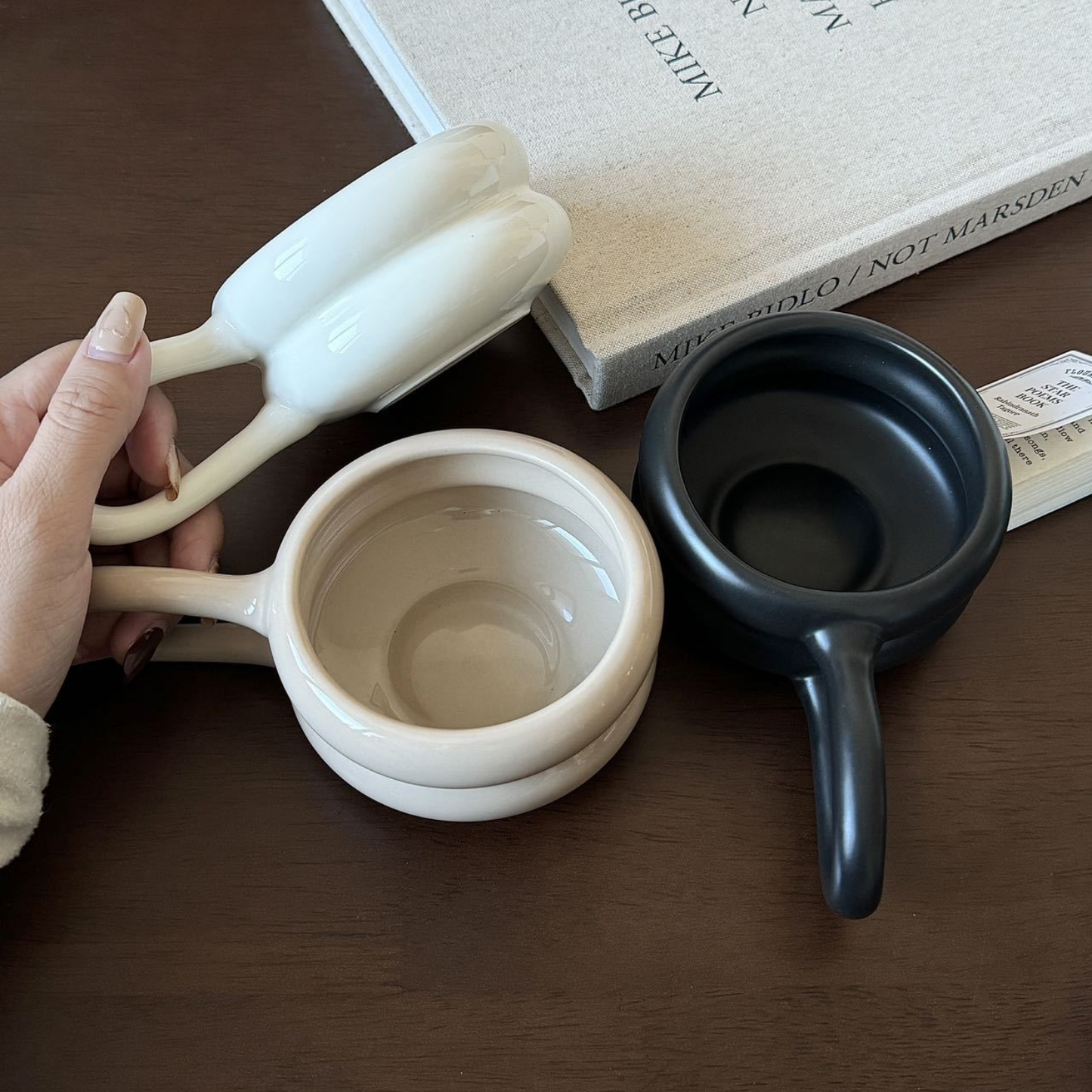 PREVENTA - Taza de Cerámica Bubba White 250 ml