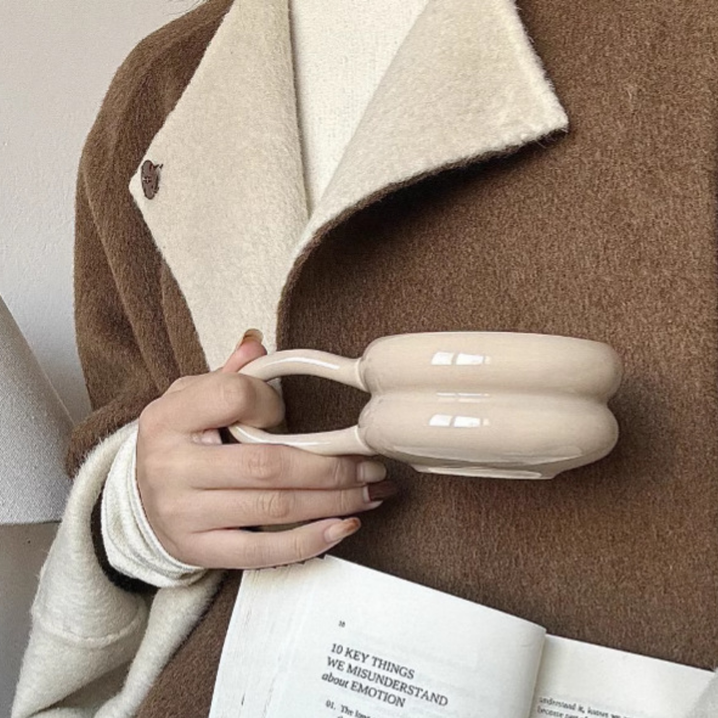 PREVENTA - Taza de Cerámica Bubba Creme 250 ml