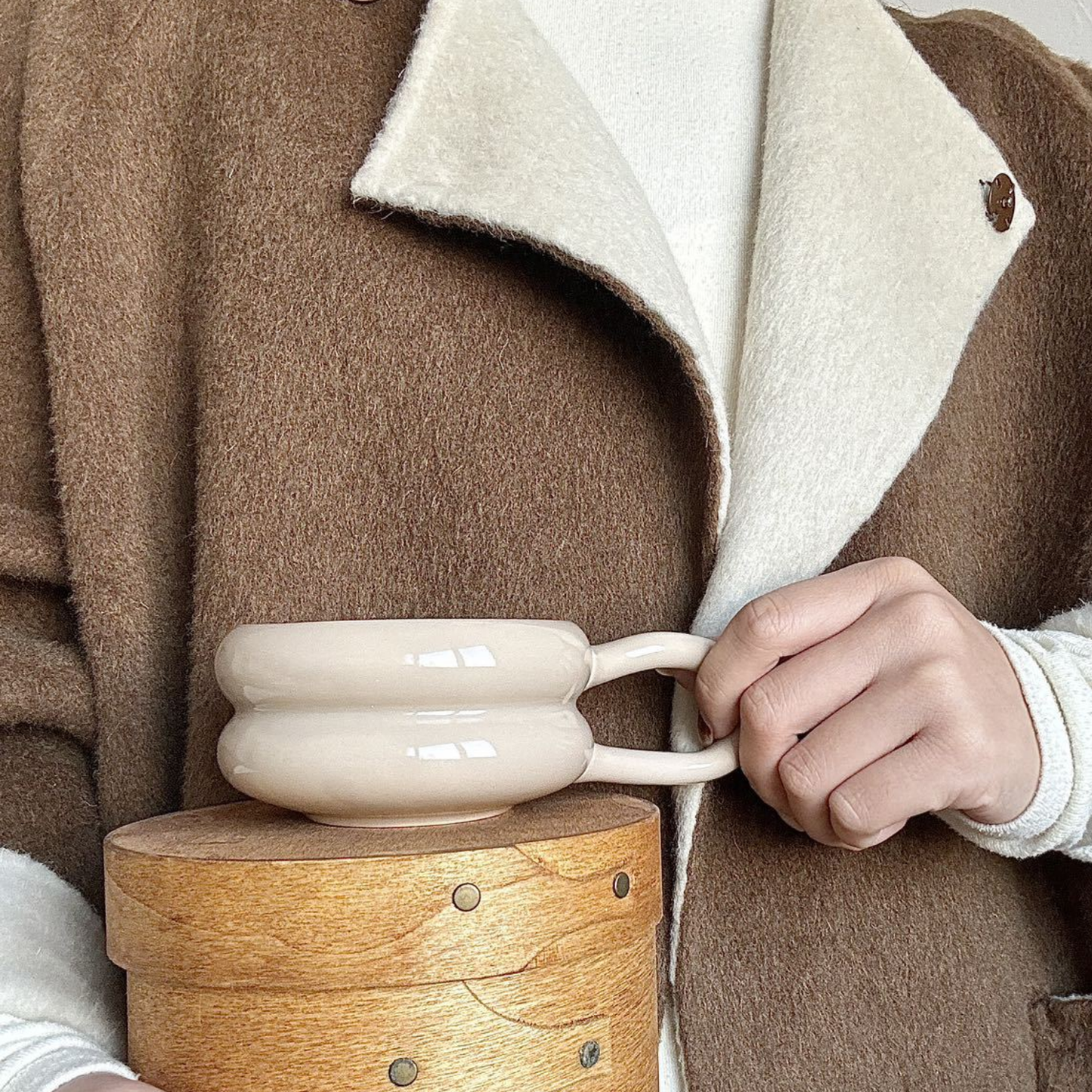 PREVENTA - Taza de Cerámica Bubba Creme 250 ml