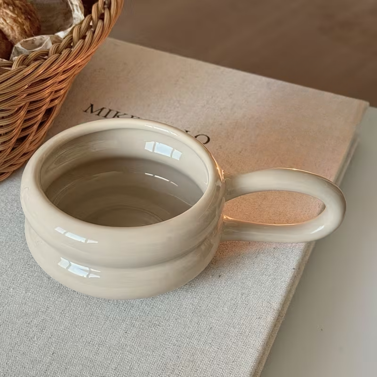 Taza de Cerámica Bubba Creme 250 ml