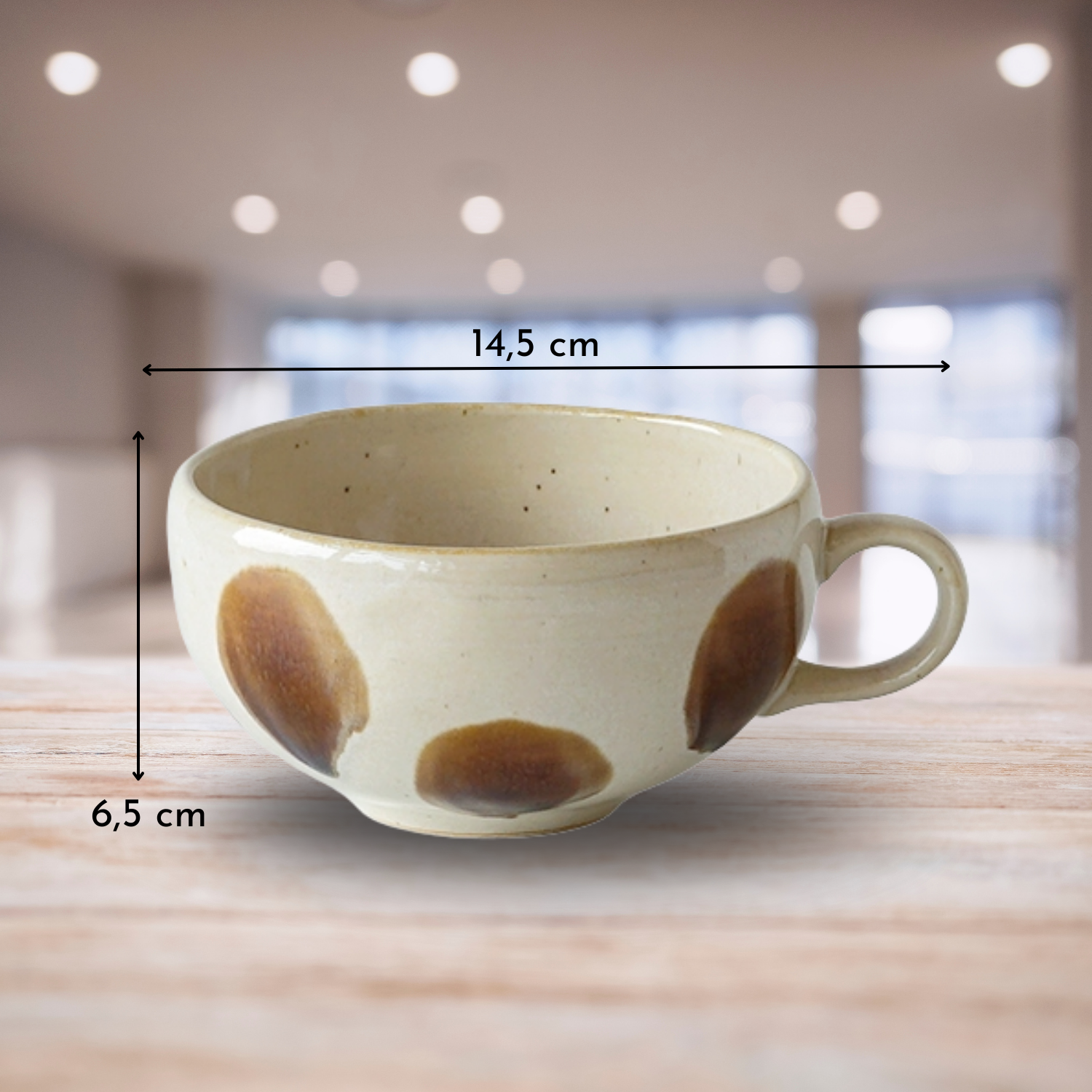 PREVENTA - Tazon Mug Creme Caramel 350ml