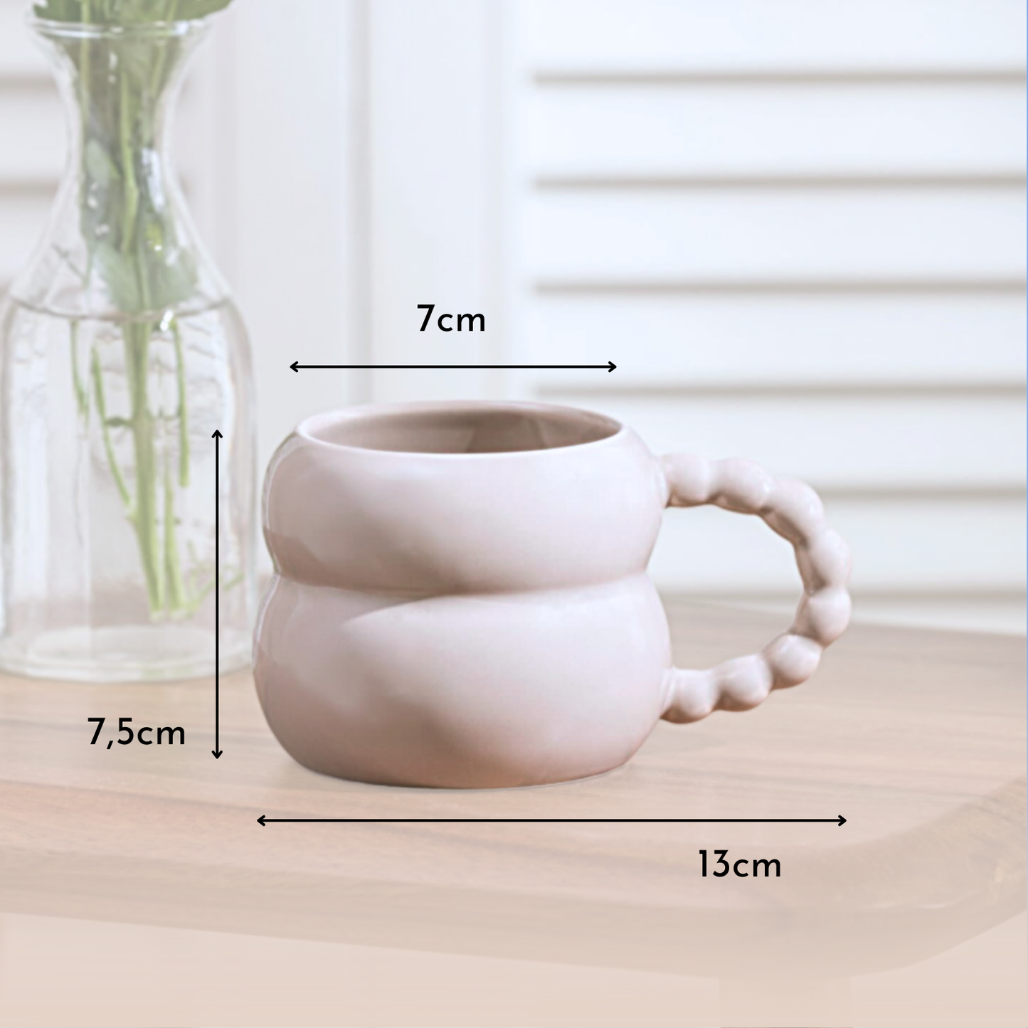 Tazon Mug Cerámica Bubble Sand 250ml