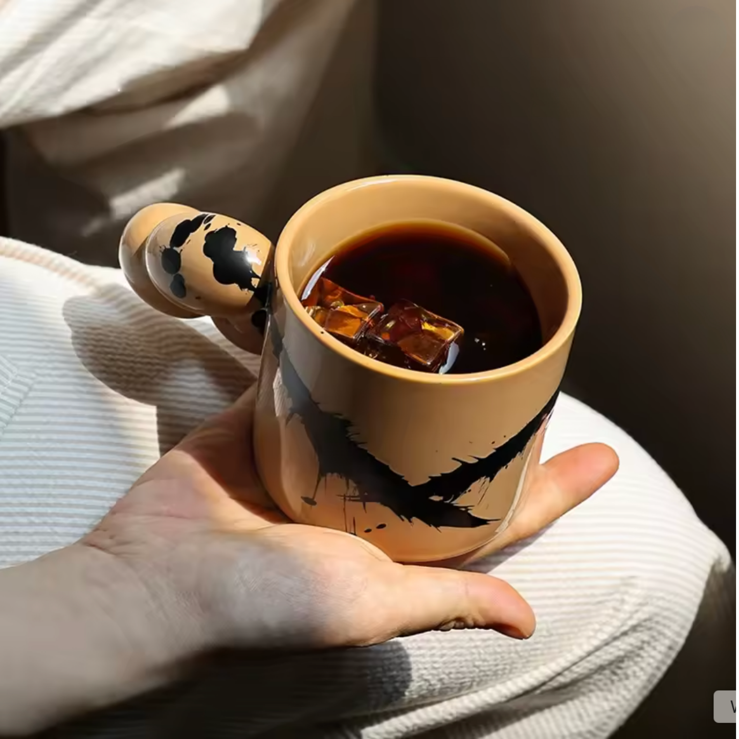 Tazon Mug Cerámica Tinta Caramel 280ml