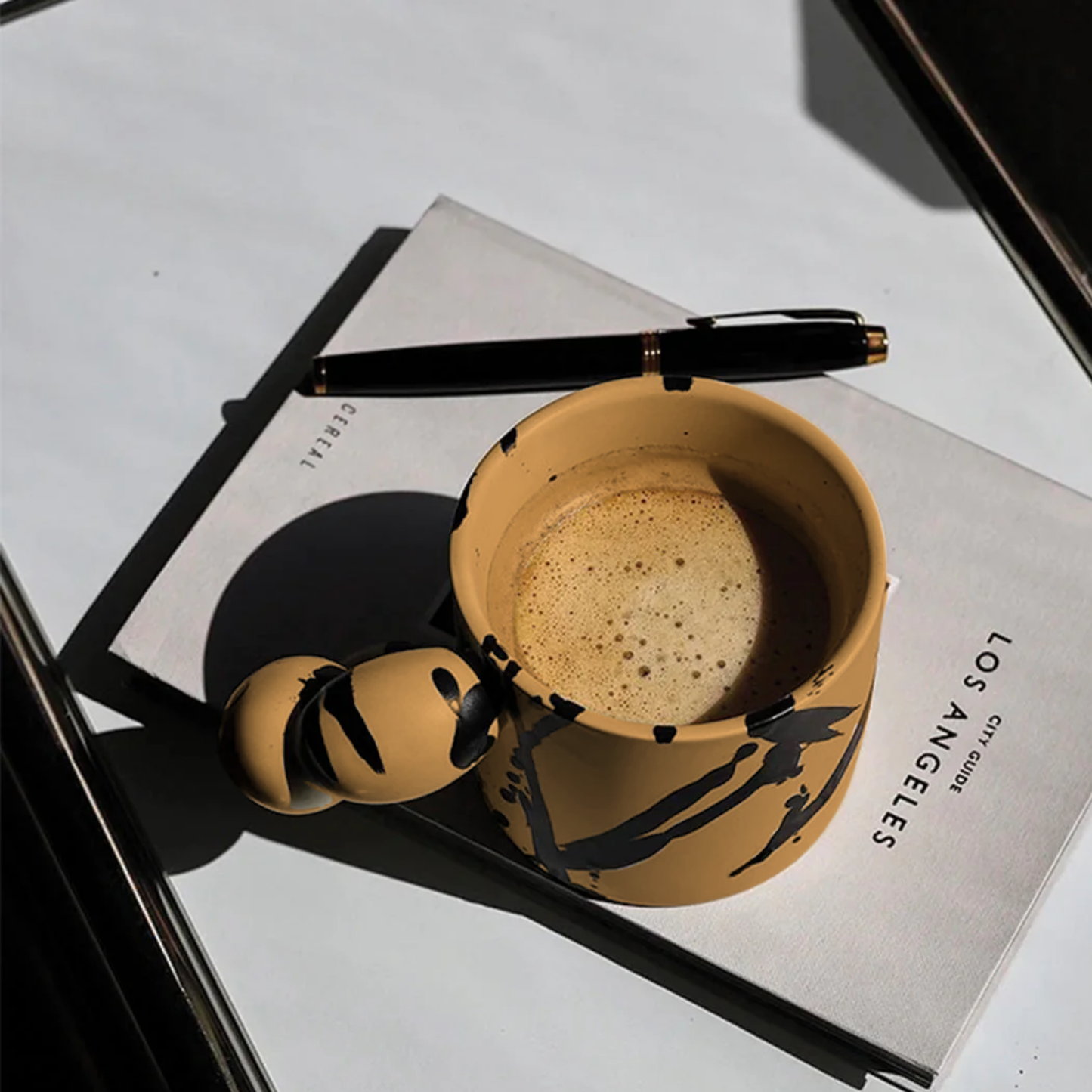 Tazon Mug Cerámica Tinta Caramel 280ml