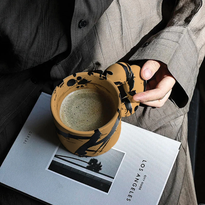 Tazon Mug Cerámica Tinta Caramel 280ml