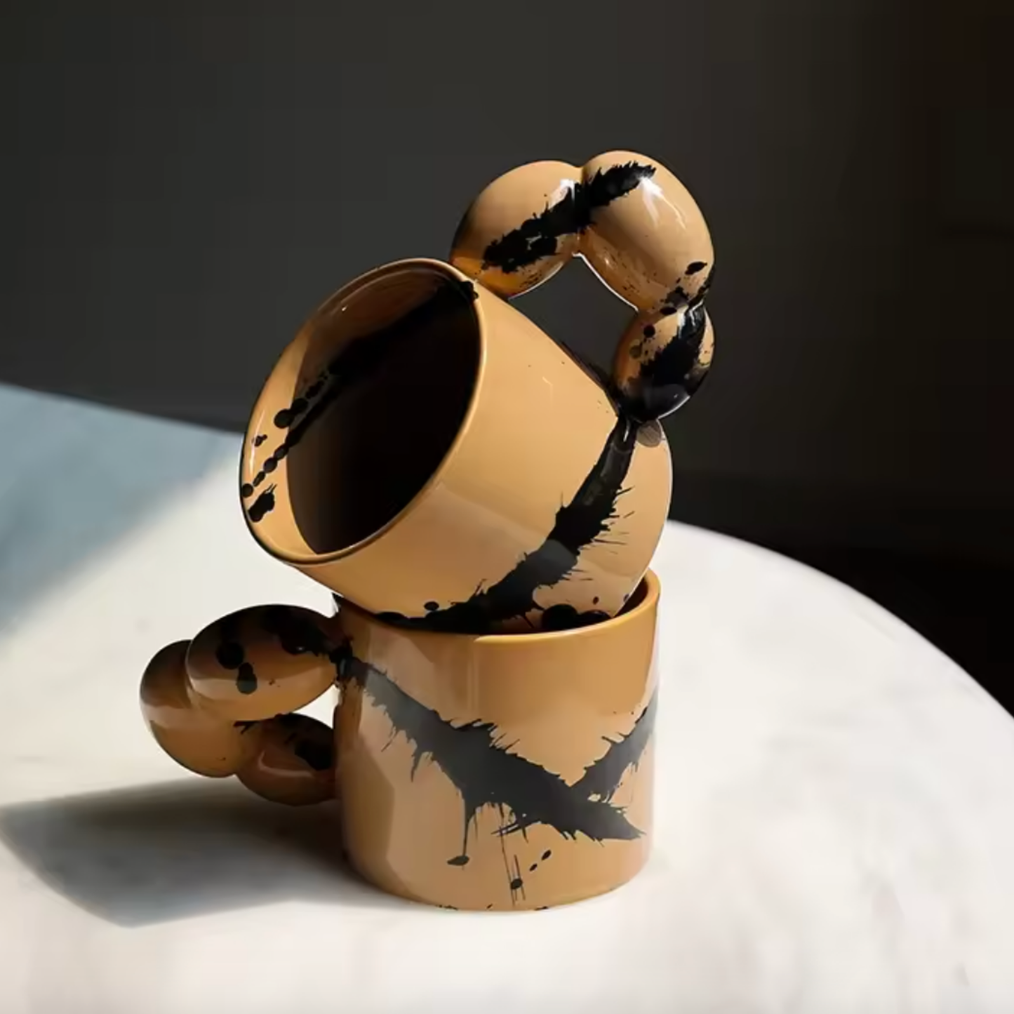 Tazon Mug Cerámica Tinta Caramel 280ml