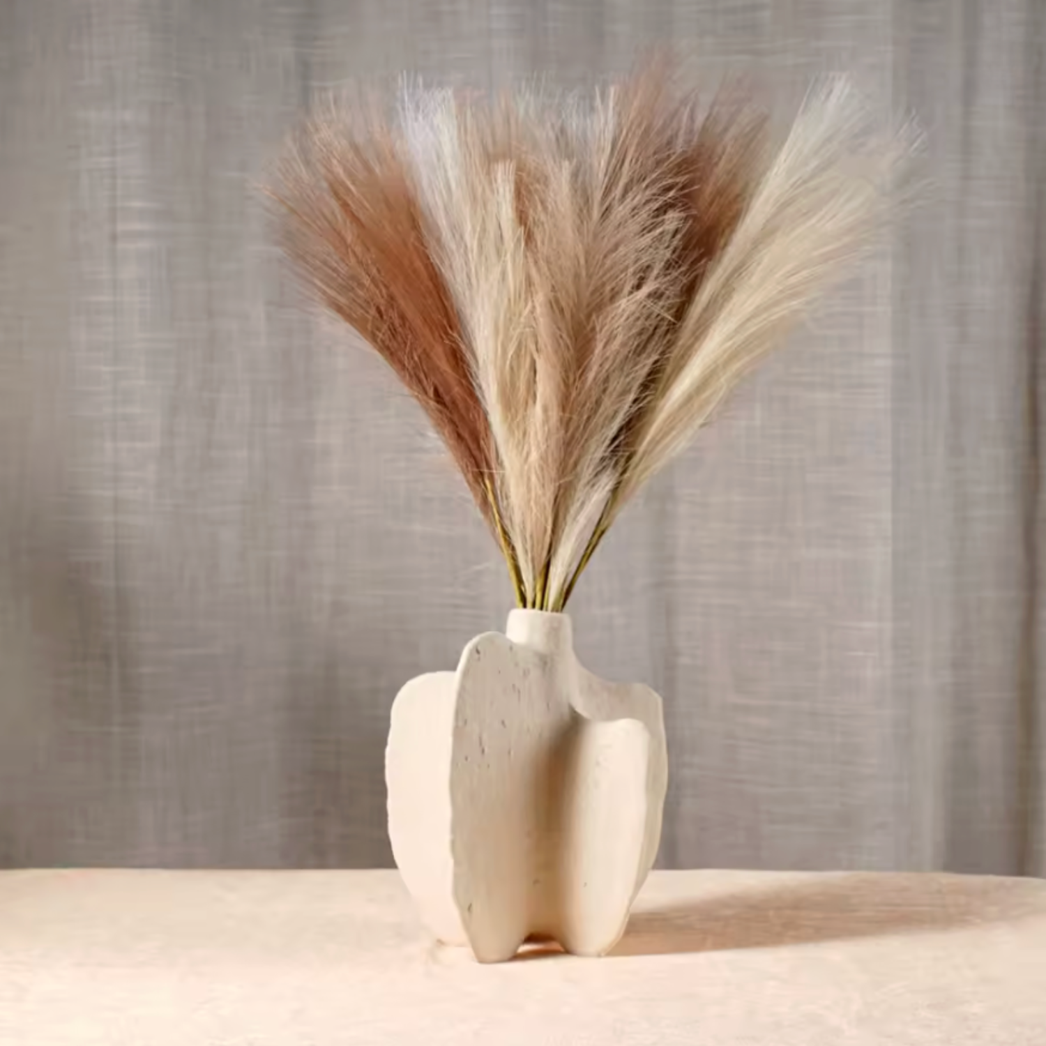 PREVENTA - Escultura Deco Jarron Pimiento Blanco